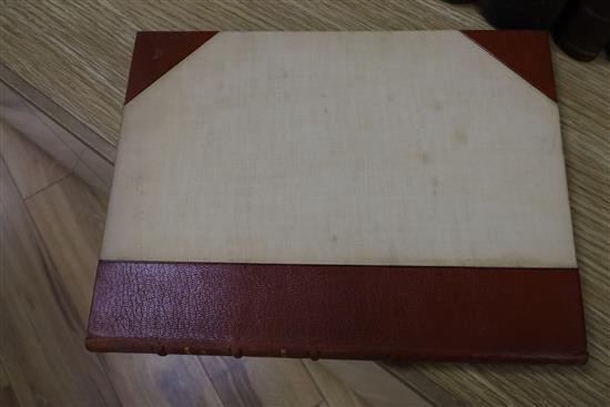Golden Cockerel Press - Lawrence, Thomas Edward - Crusader Castles, one of 1000, 2 vols, original half